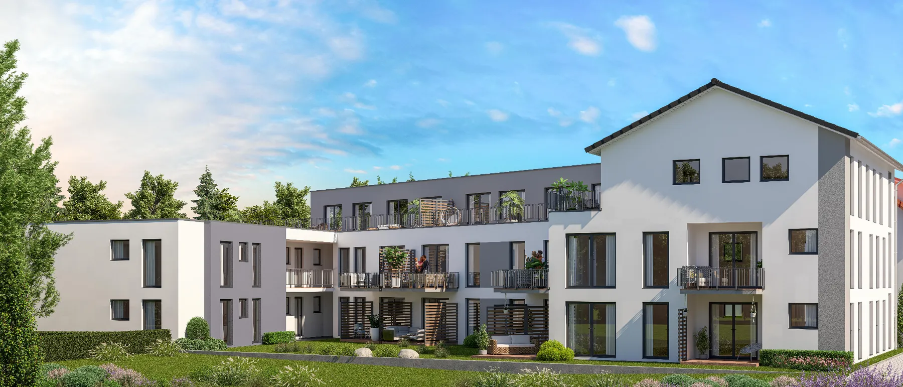 Projektansicht Donau Living Riedlingen